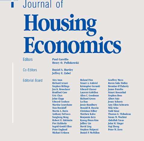 research paper on the housing market